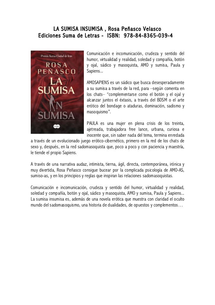descargar una sumisa insumisa